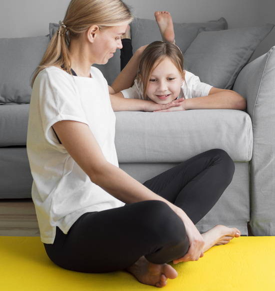 girl-mom-training